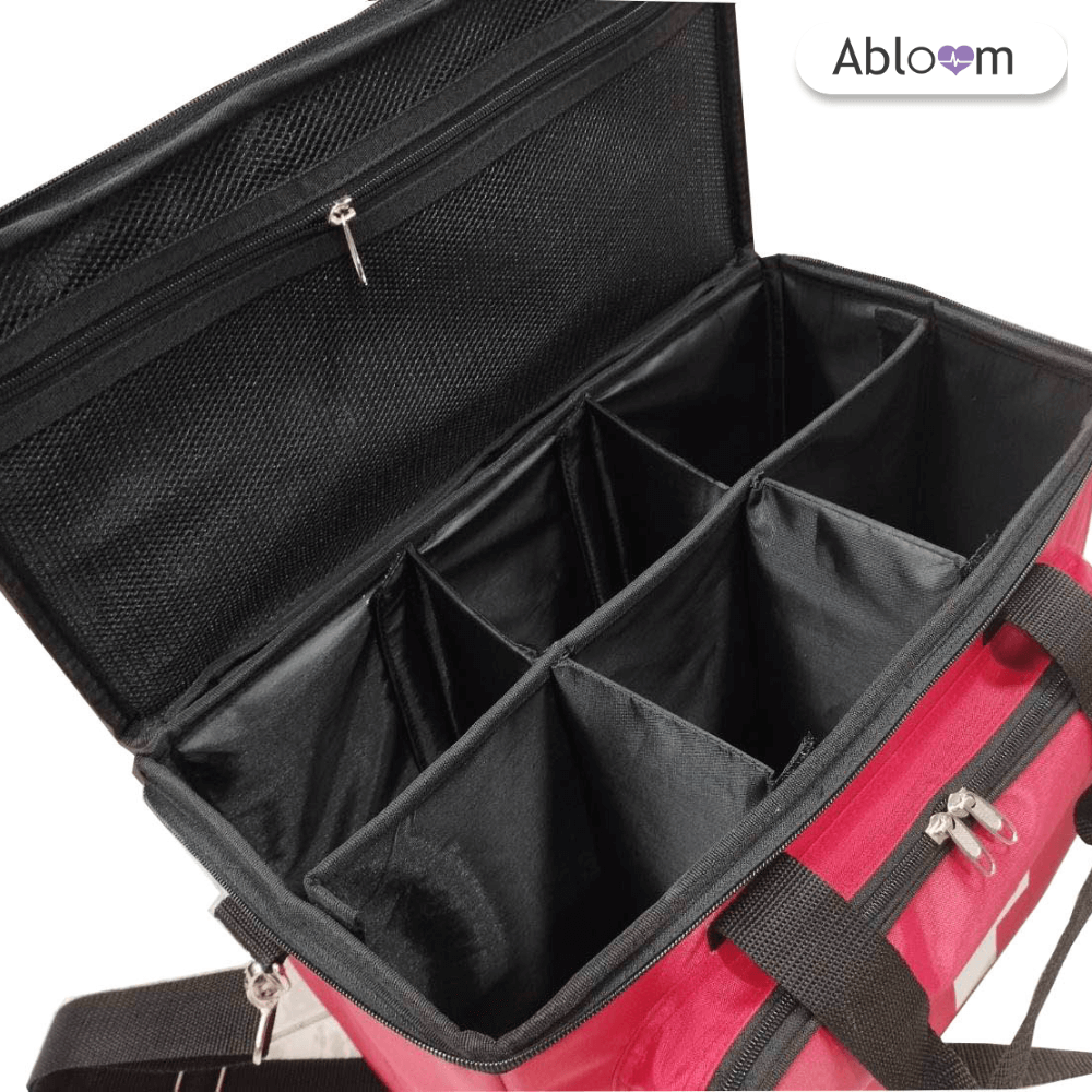 เซ็ตกระเป๋าแพทย์ และอุปกรณ์ปฐมพยาบาล ABLOOM สีแดงขนาดใหญ่ 0040144005059_L_3